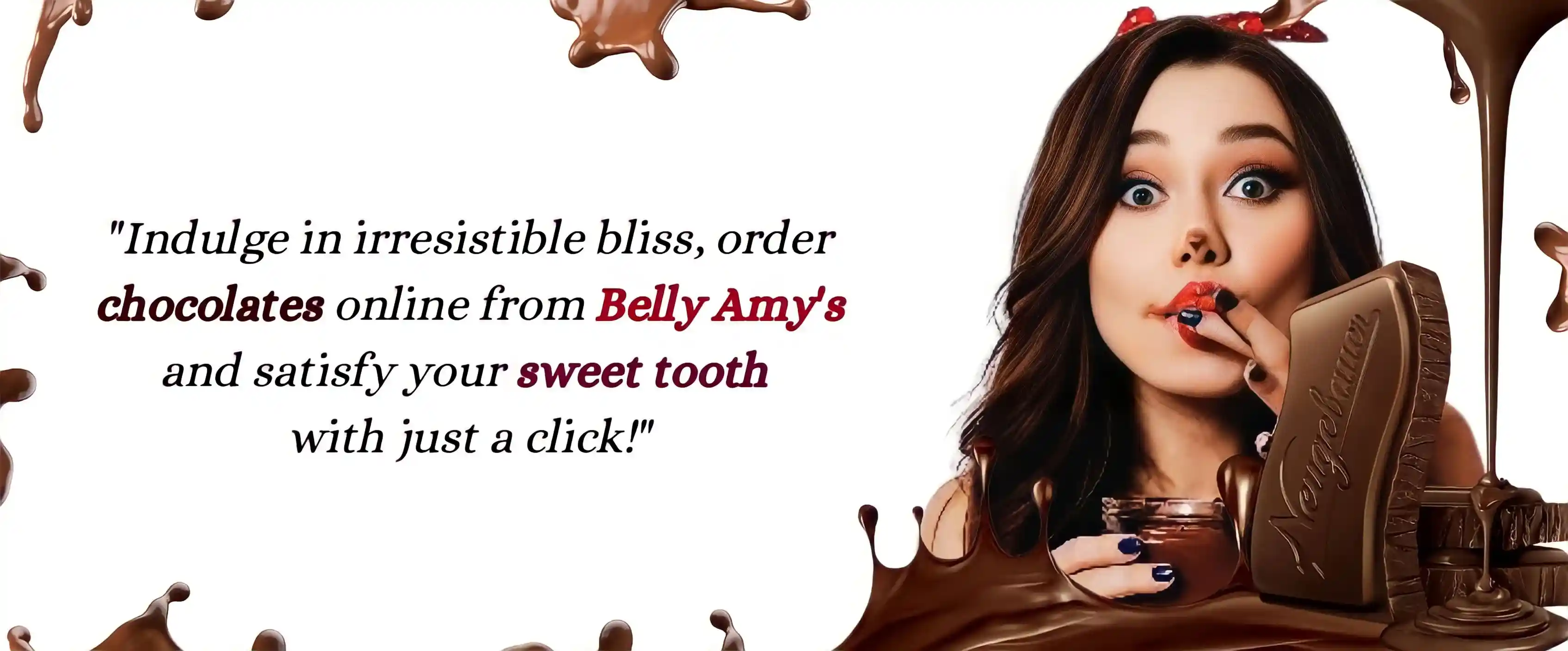 Order Chocolates Online Cakes | Belly Amy's