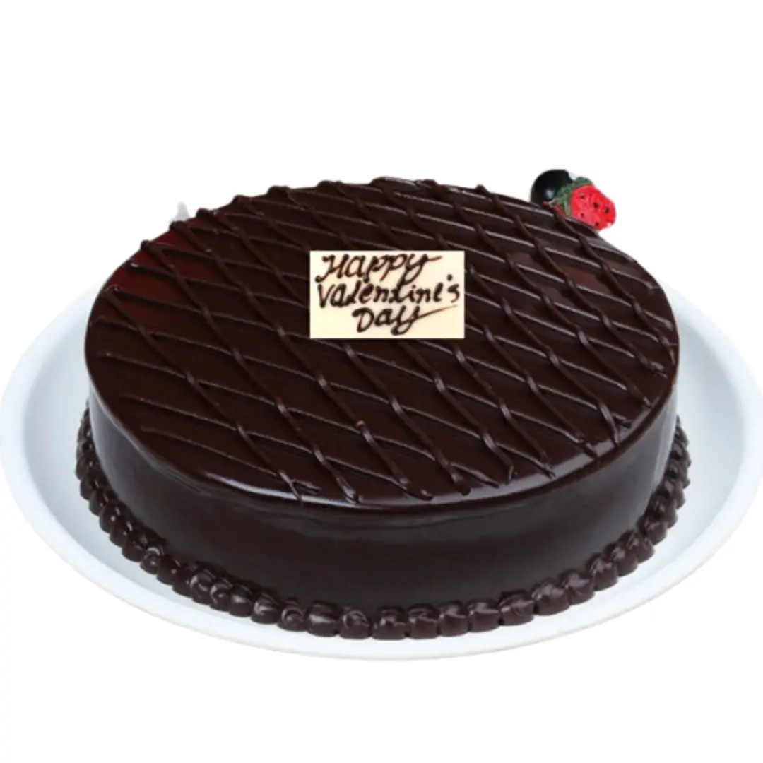Valentine Truffle Cake