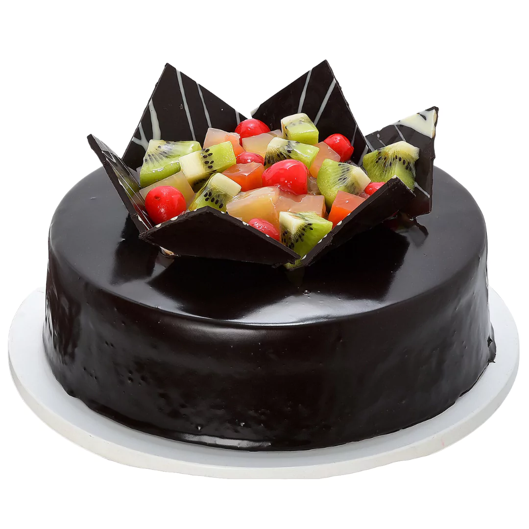 Fruit Chocolate Cake