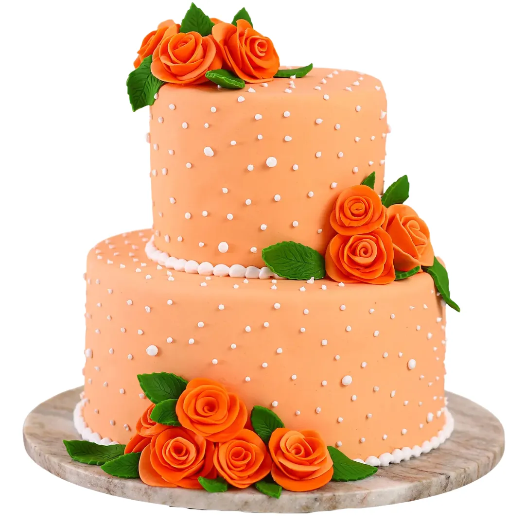 2 Tier Cake for Wedding
