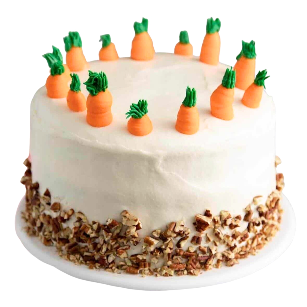 Speckled Roasted Carrot Cake