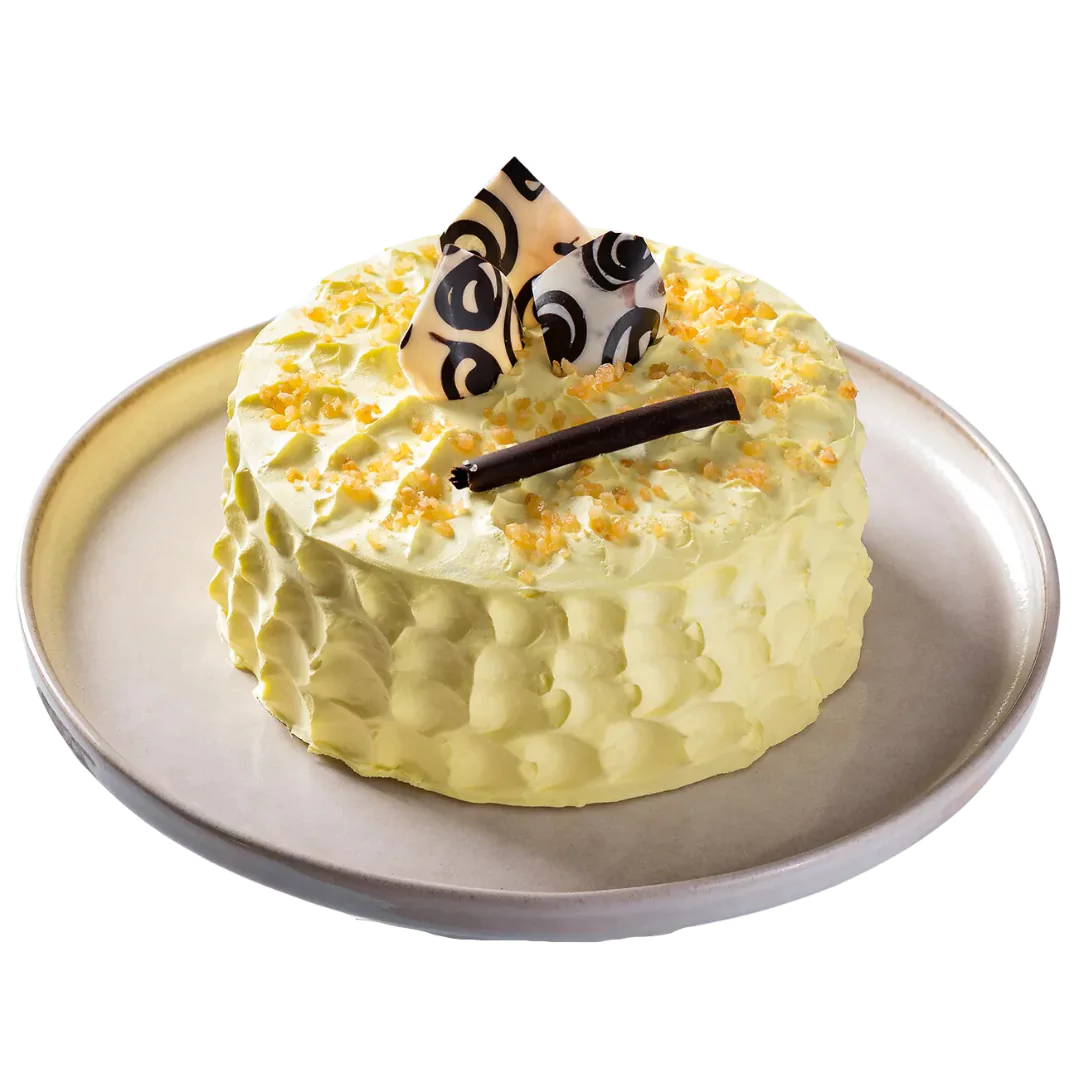 Crunchy Butterscotch Eggless Cake