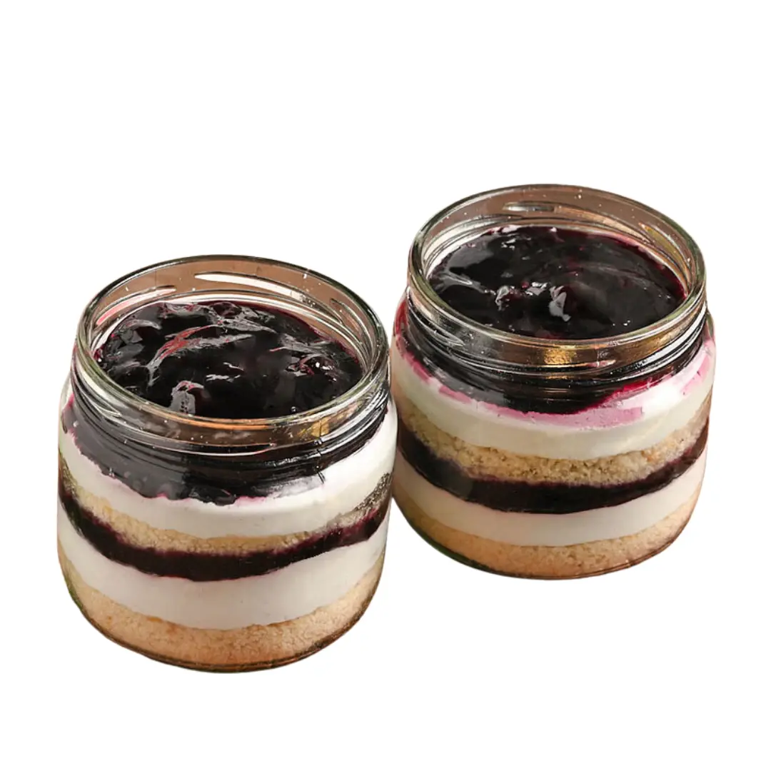 Blueberry Jar Cake