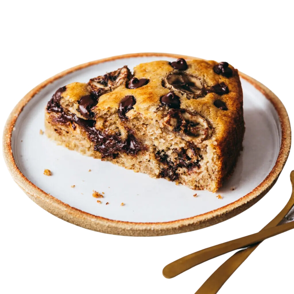 Banana Chocolate Walnut Cake