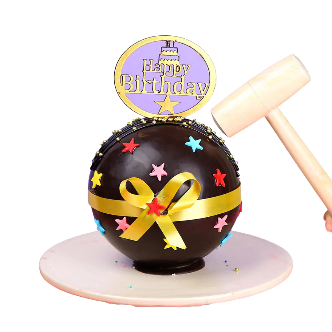 Birthday Chocolate Pinata Cake