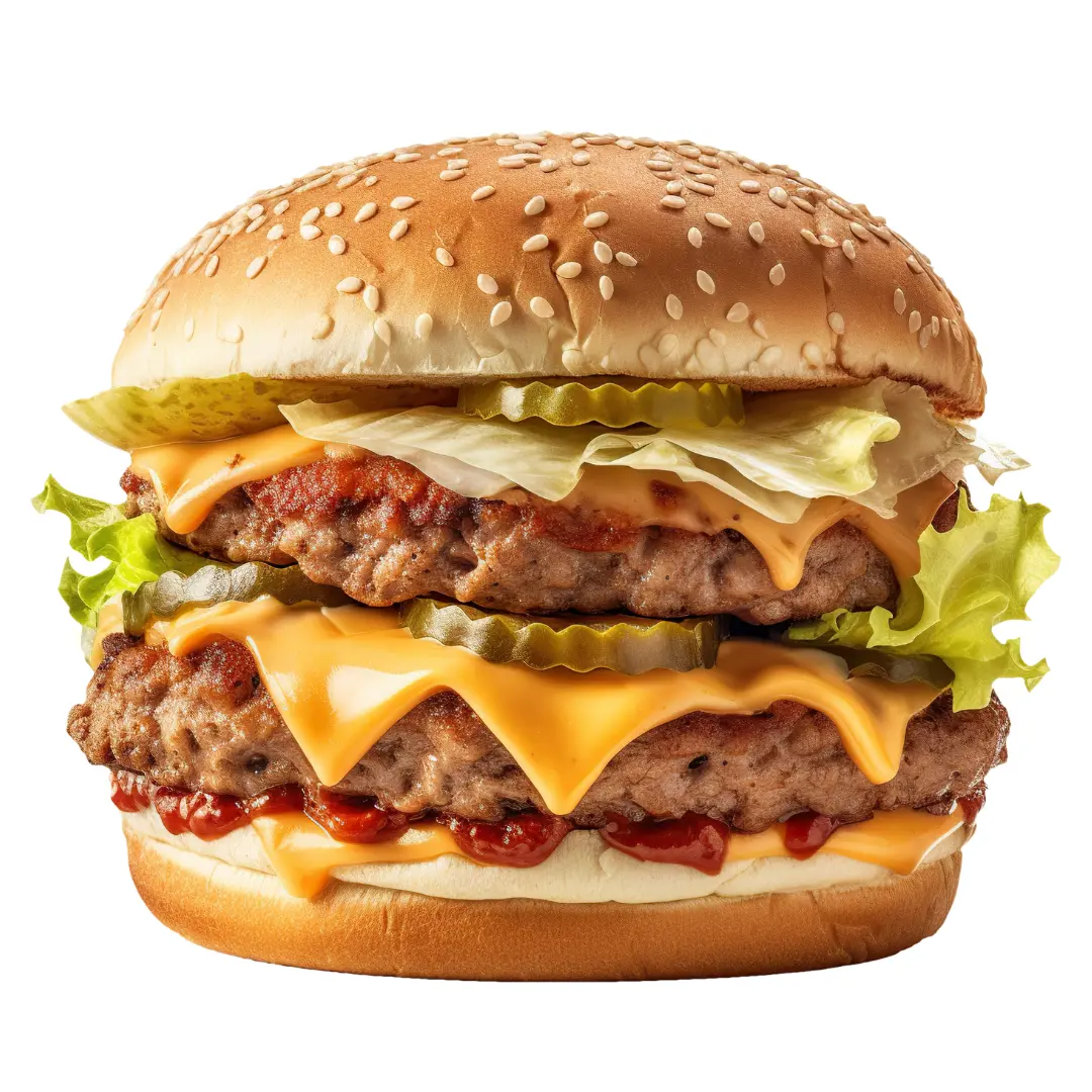 Spl. Loaded Brut Double Tikki Burger- Non-Veg