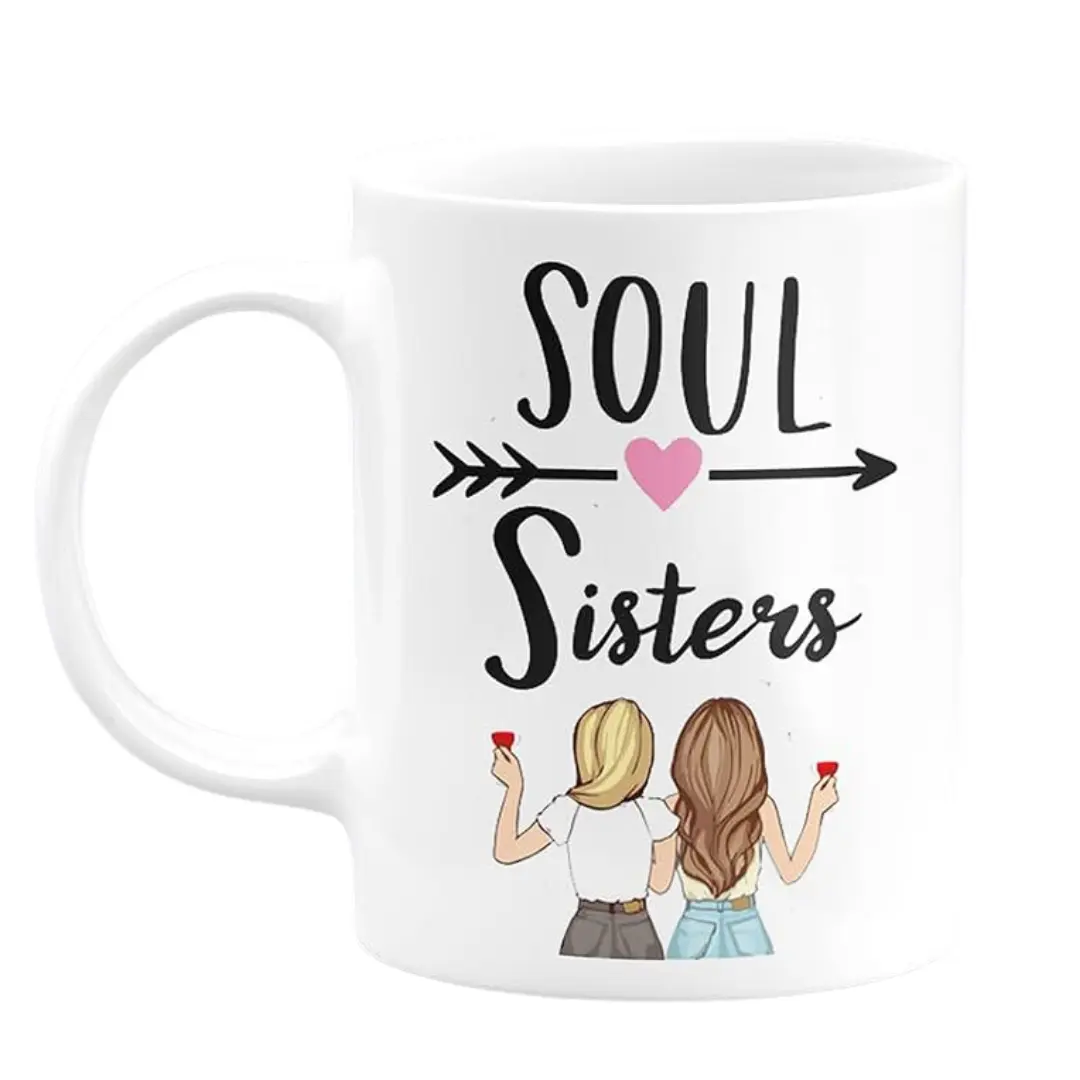Ceramic Coffee Mug for Sister