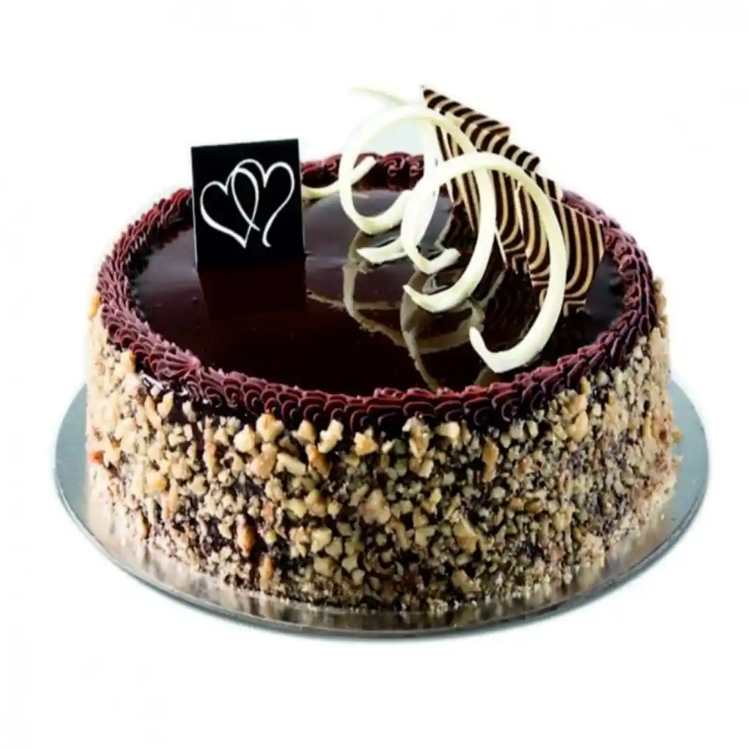 Truffle Walnut Cake