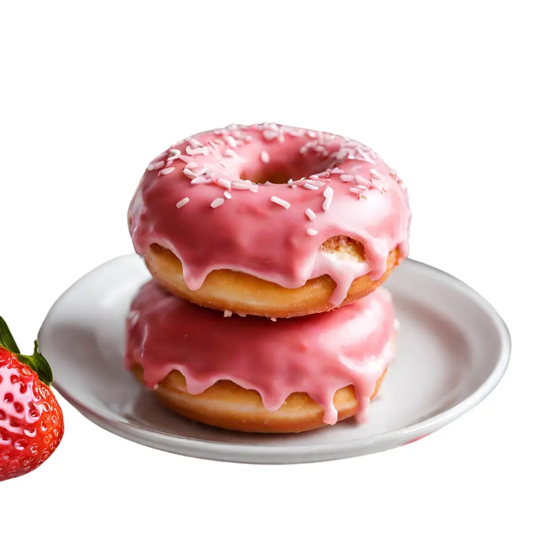 Strawberry Donuts
