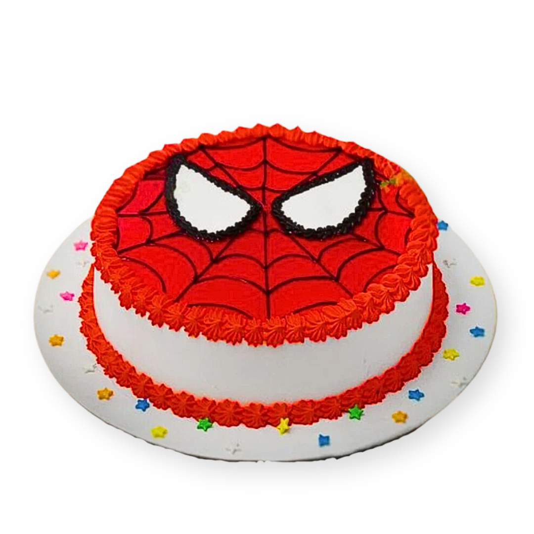 Spiderman Theme Cake