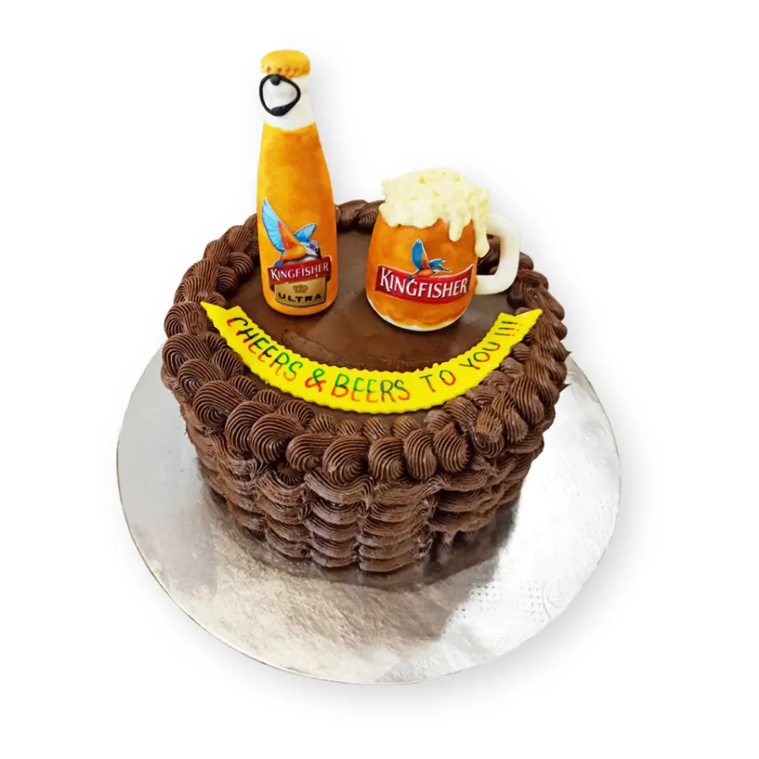 Beer Bottle Cake