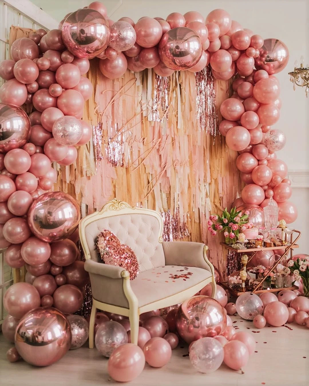 Square Shape Balloon Decoration