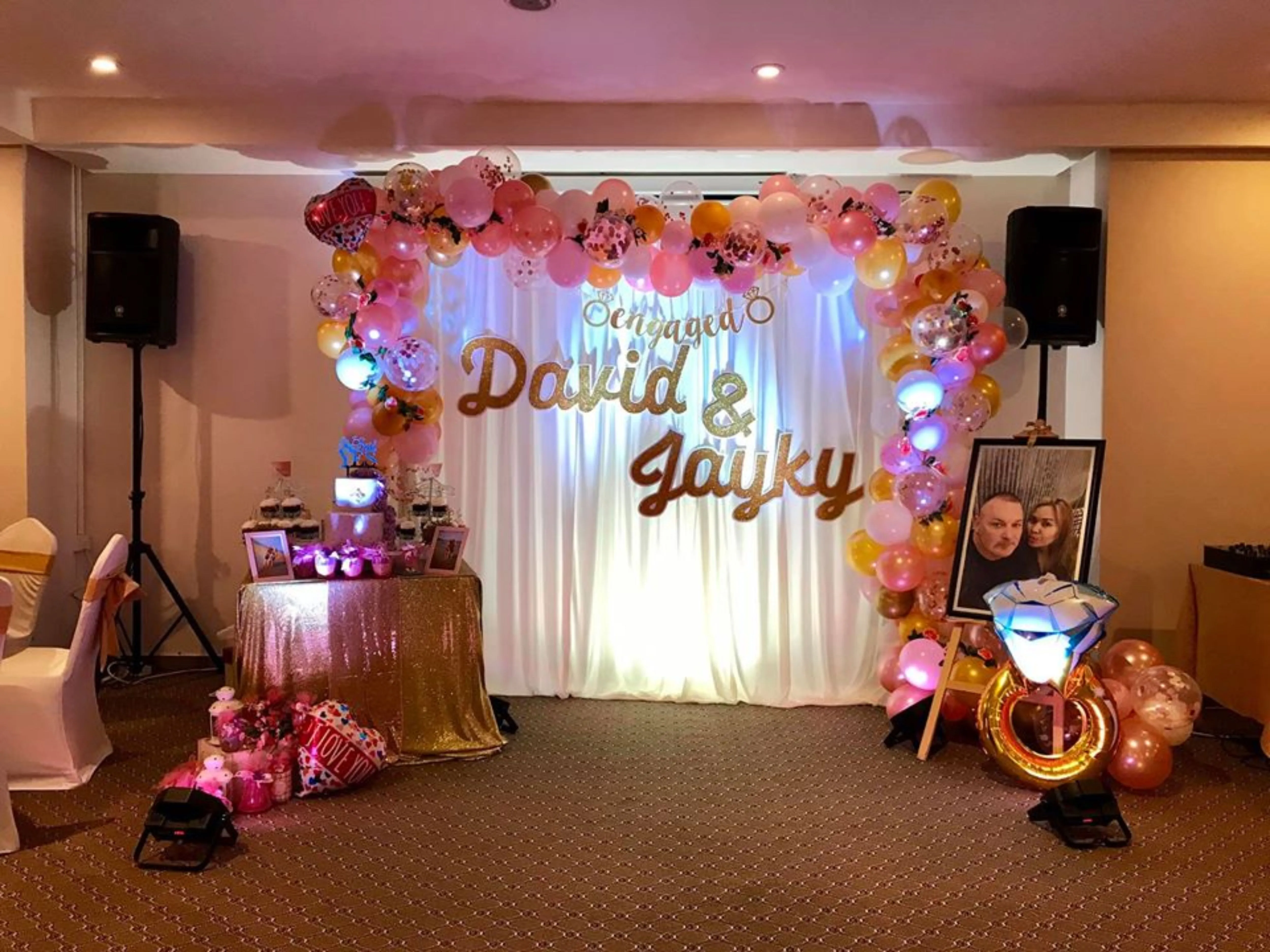 Engagement Decoration