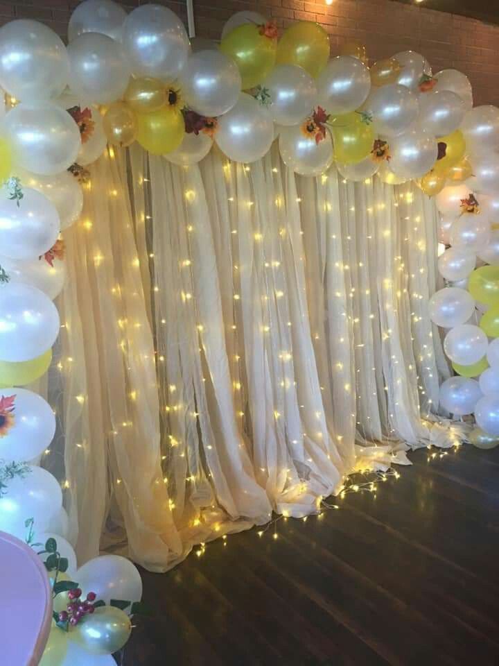 Simple Engagement Decoration