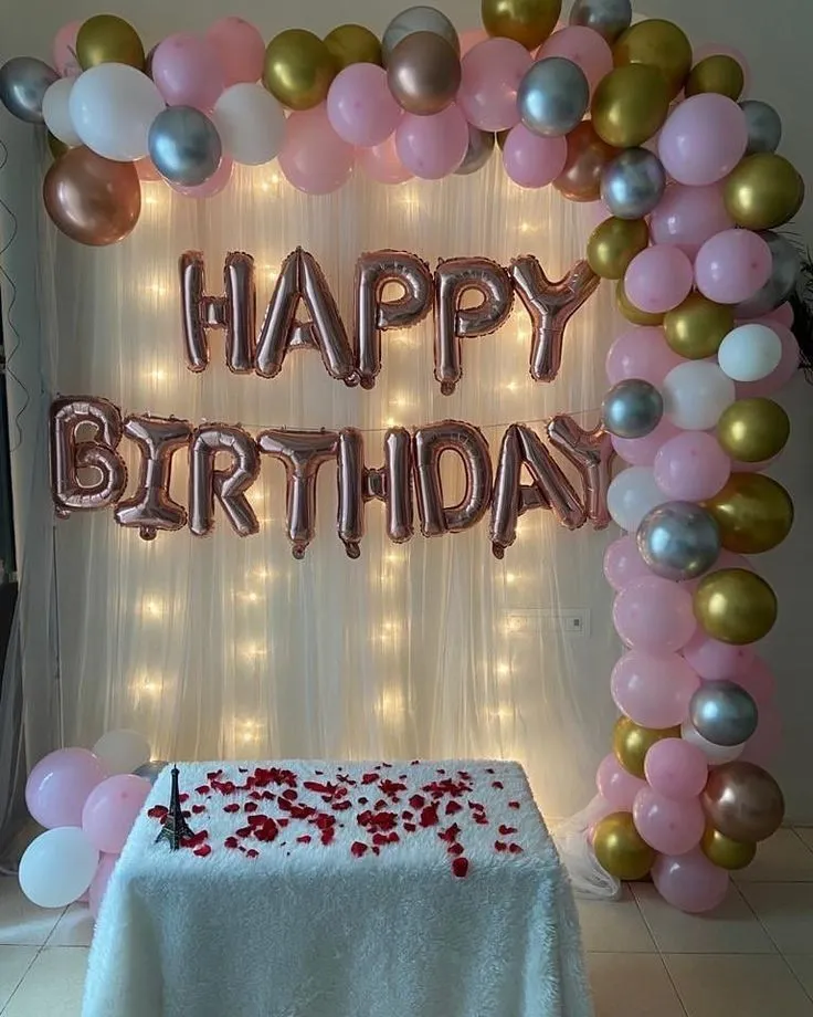 Birthday Balloon Decoration