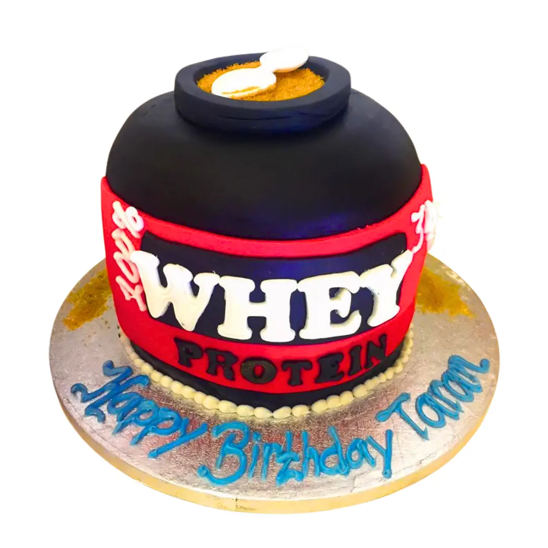 Gym Protein Theme Cake