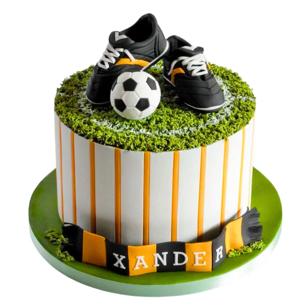 Soccer Theme Cake