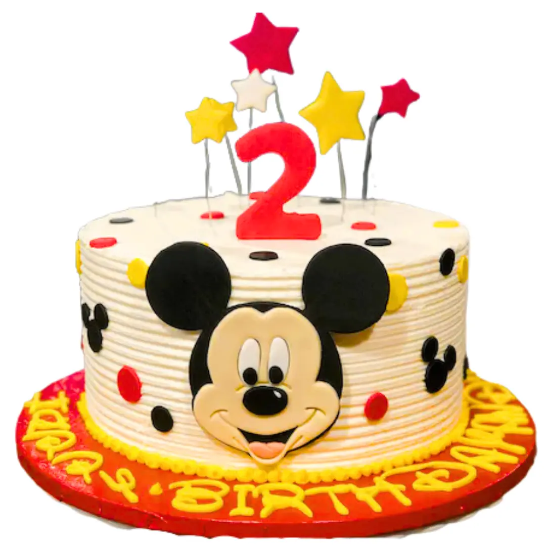 Cute Mickey Mouse Cake