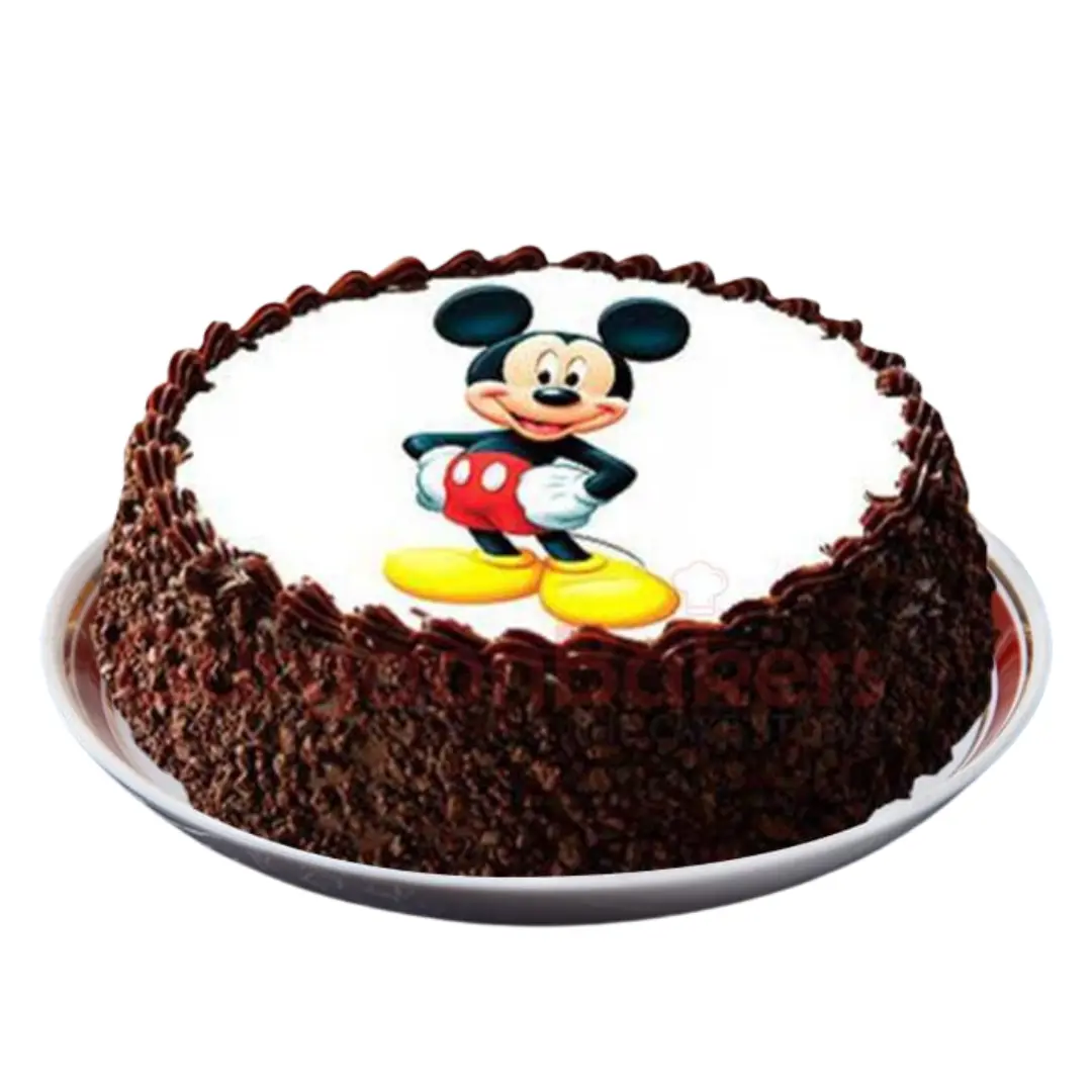 Mickey Mouse Chocolate Cake