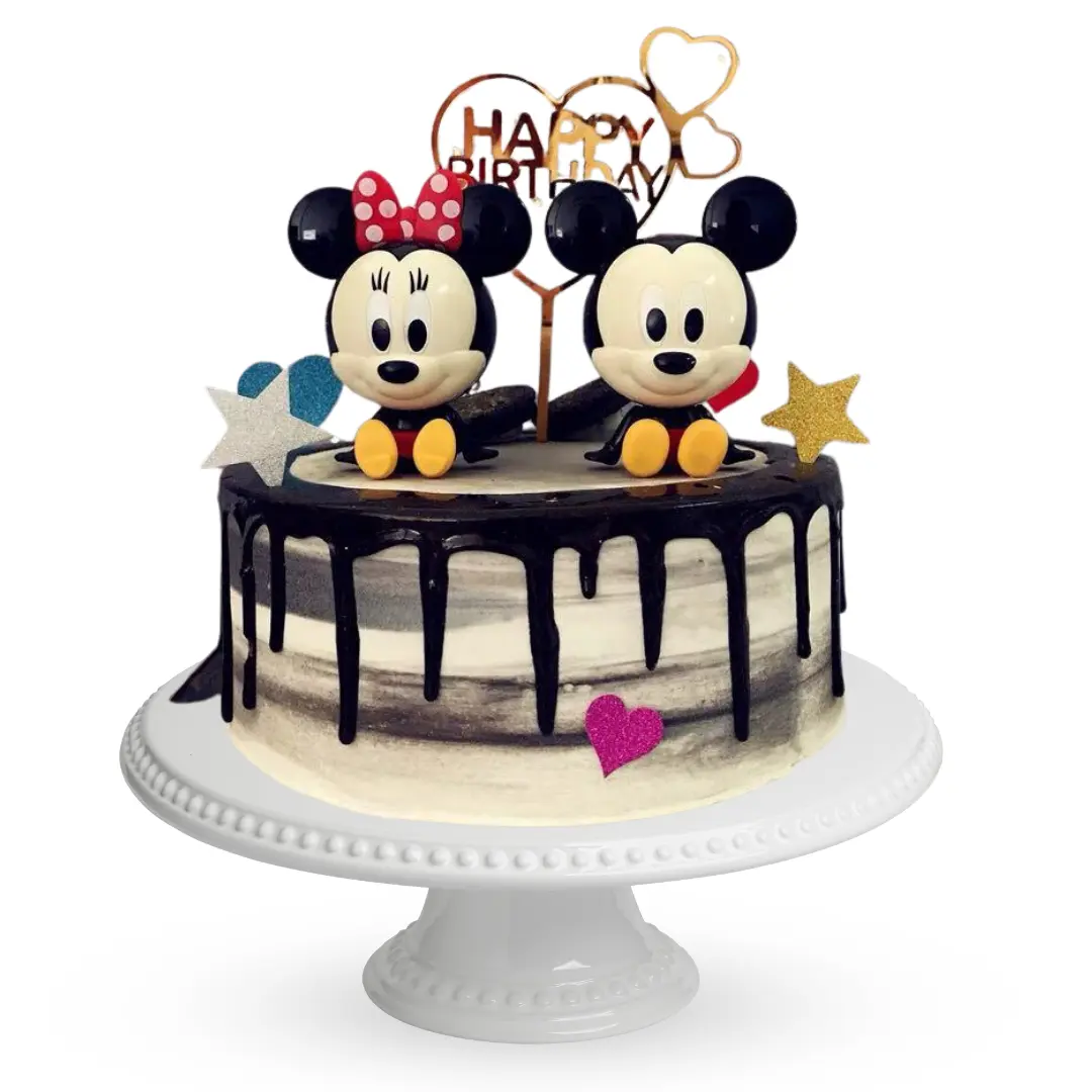 Mickey and Minnie Mouse Cake