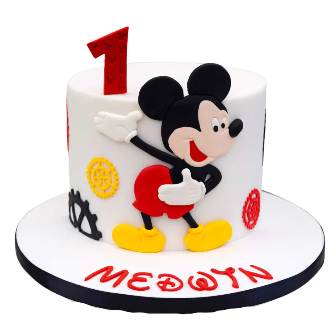 Mickey Mouse Birthday Cake