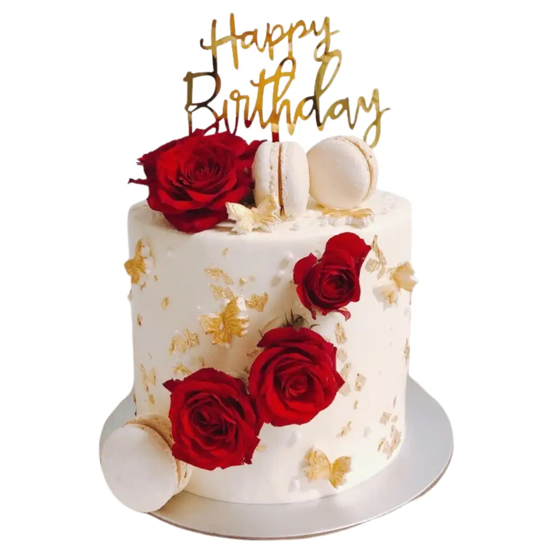 Red Velvet Designer Cookie Fudge Cake