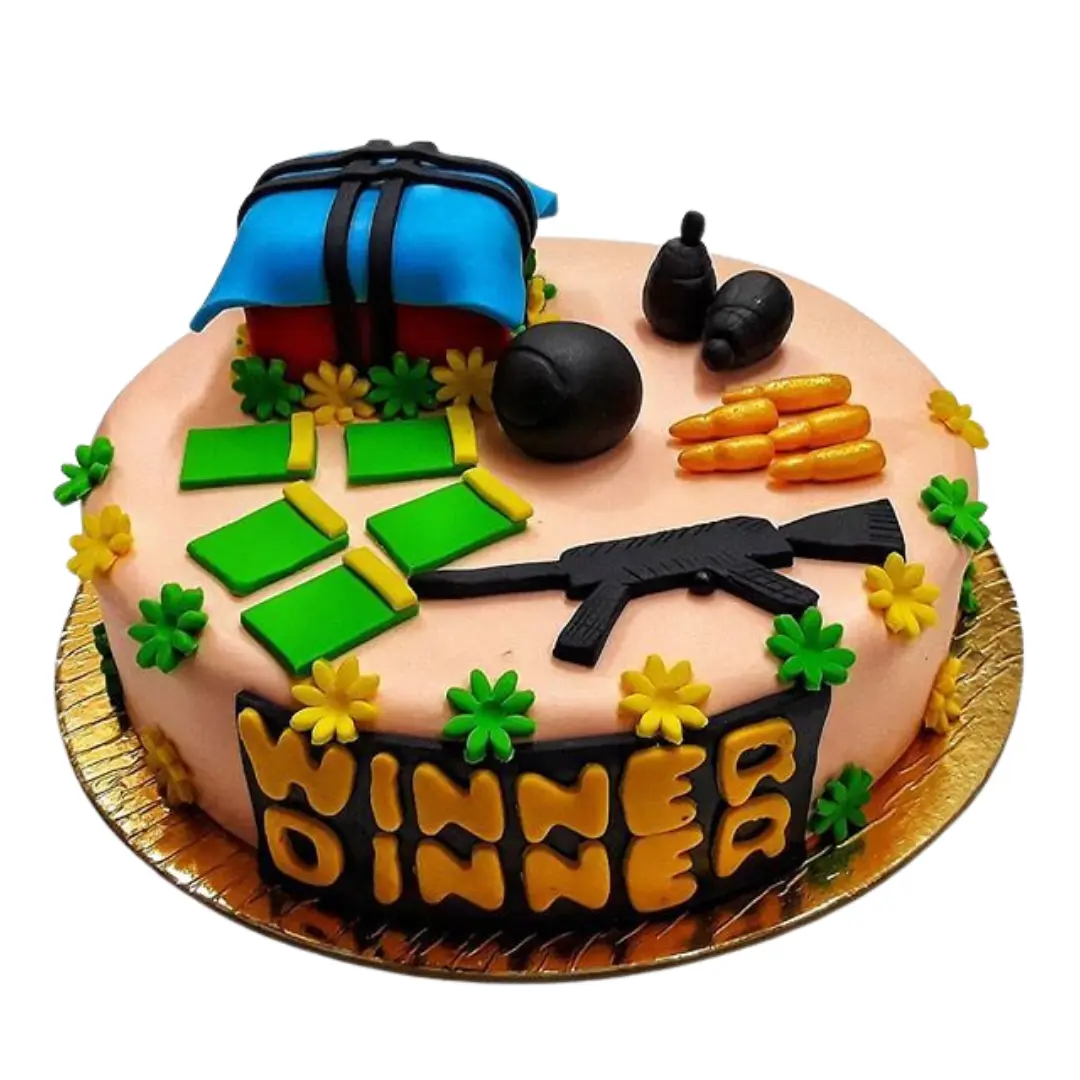Pubg Supply Theme Cake