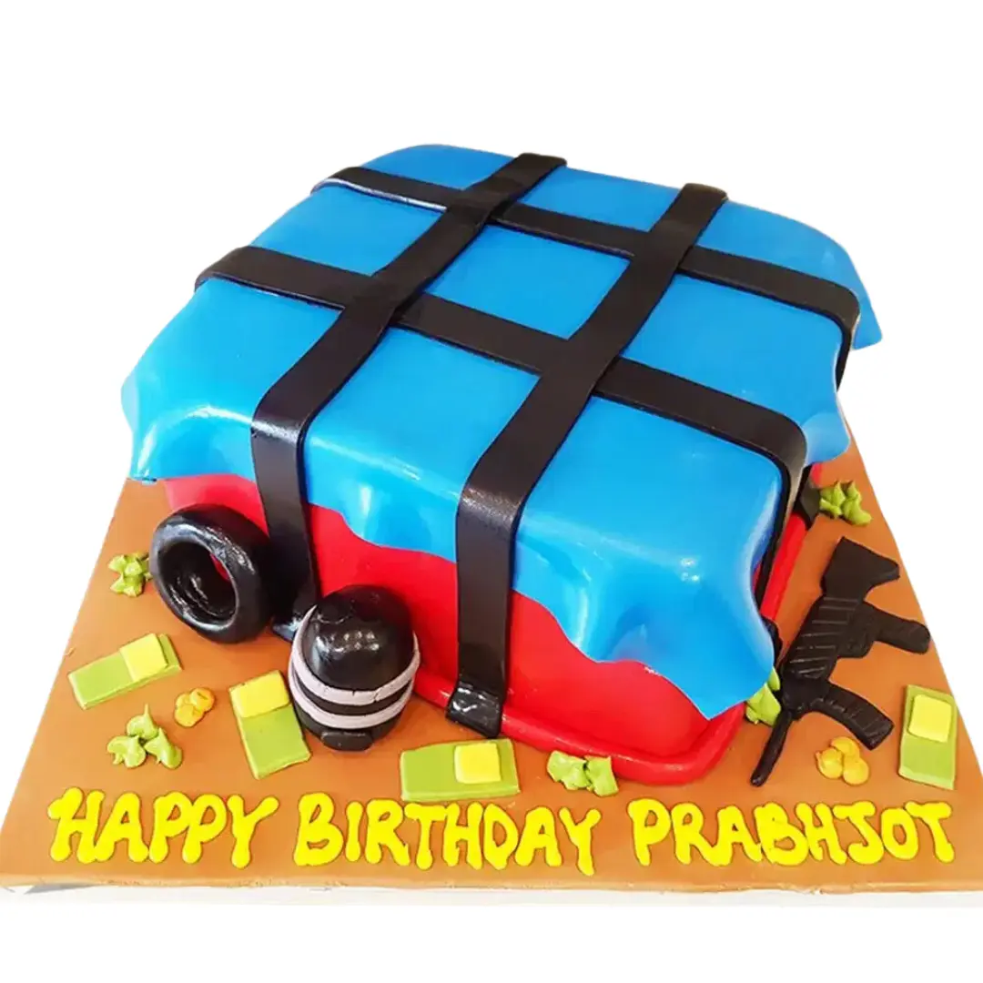 Pubg Airdrop Theme Cake