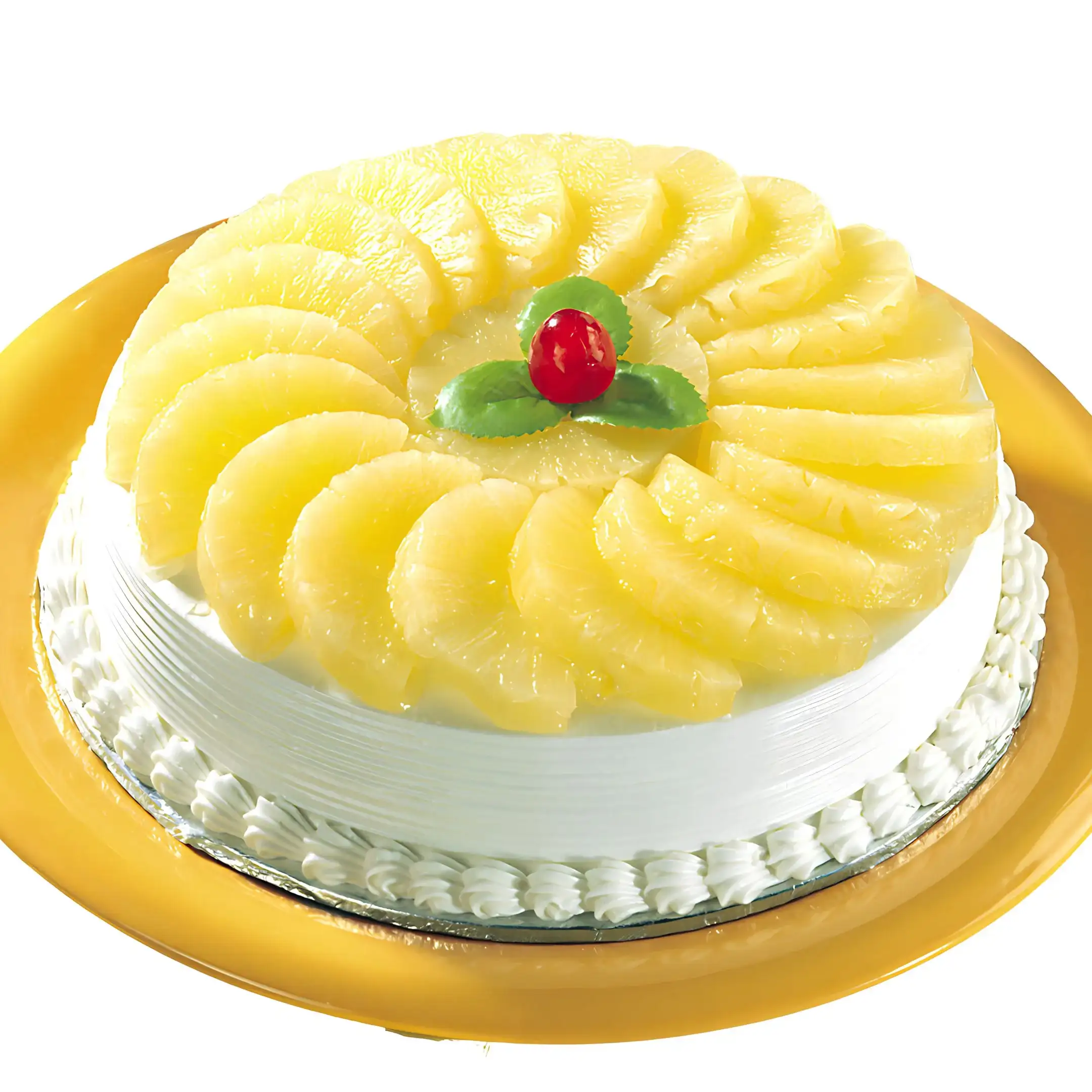 Pineapple Eggless Cake