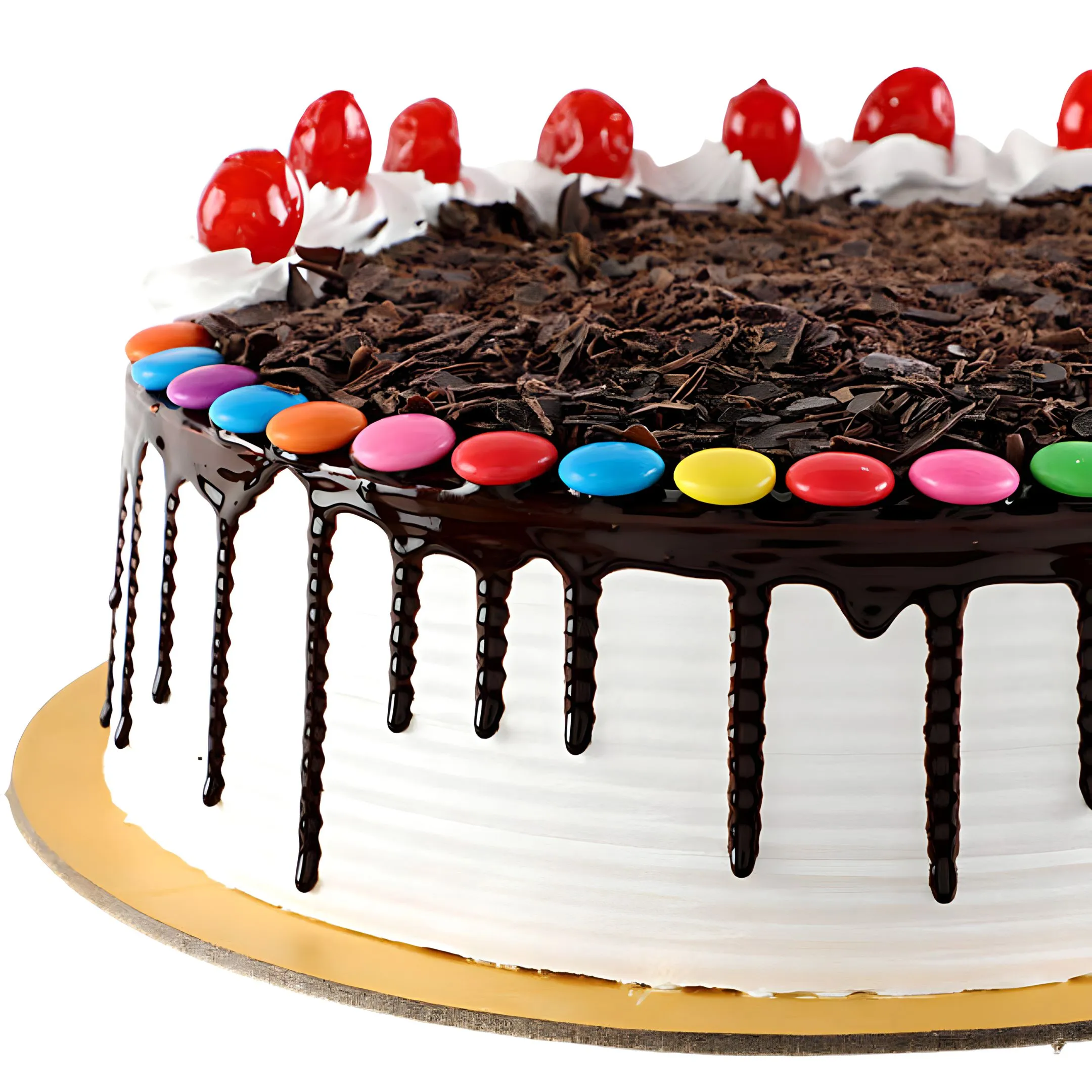 Eggless Chocolate Gems Delicious Cake