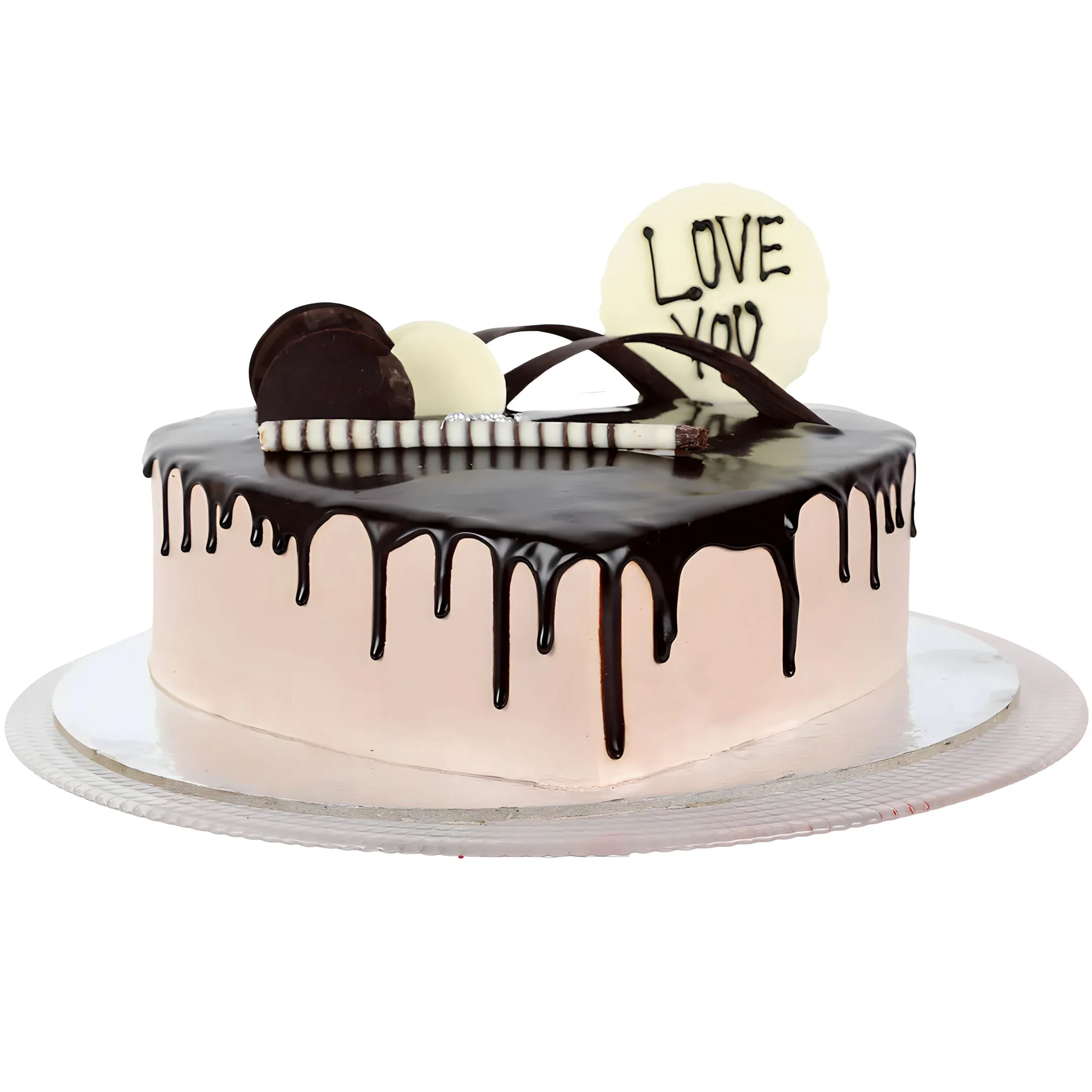 Choco Heart Shape Cake