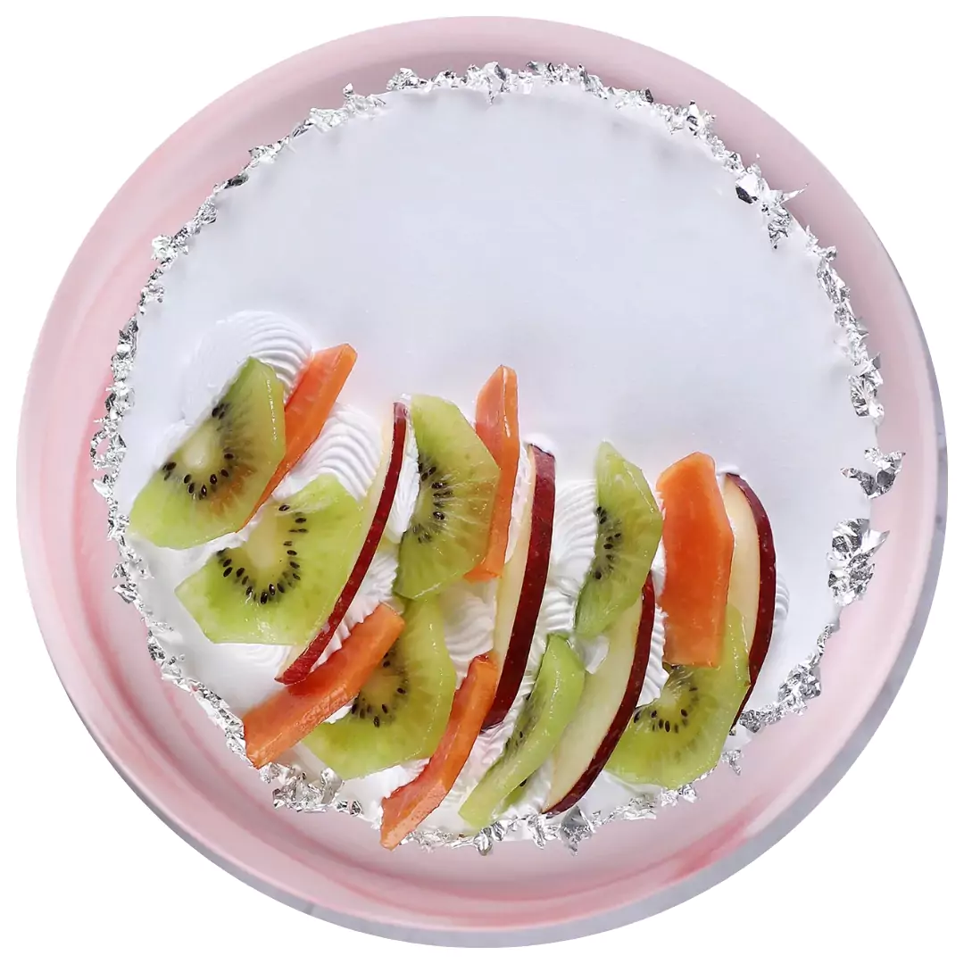 Sugar-Free Kiwi Burst Cake