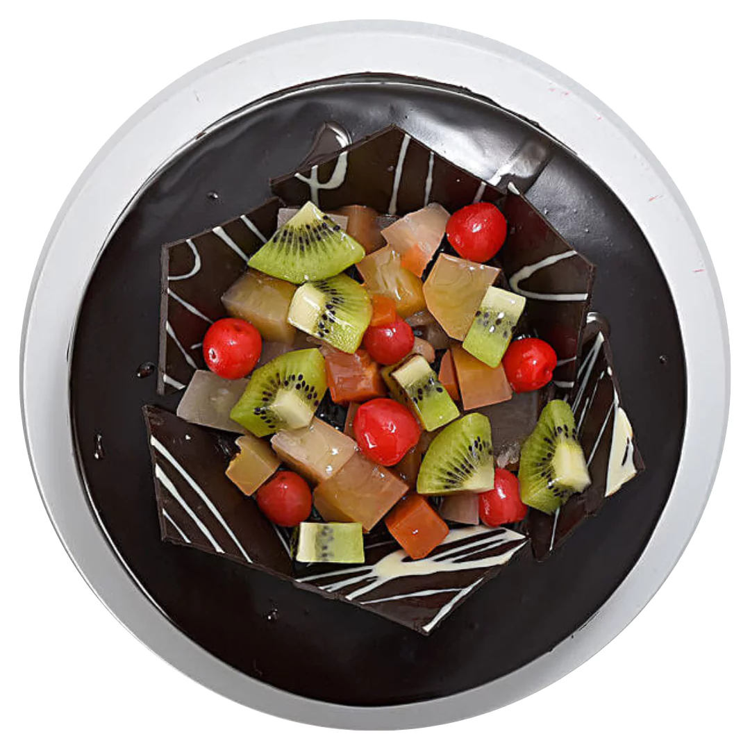 Fruit Chocolate Cake