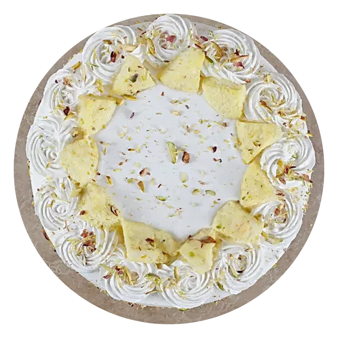 Delightful Rasmalai Vanilla Cake