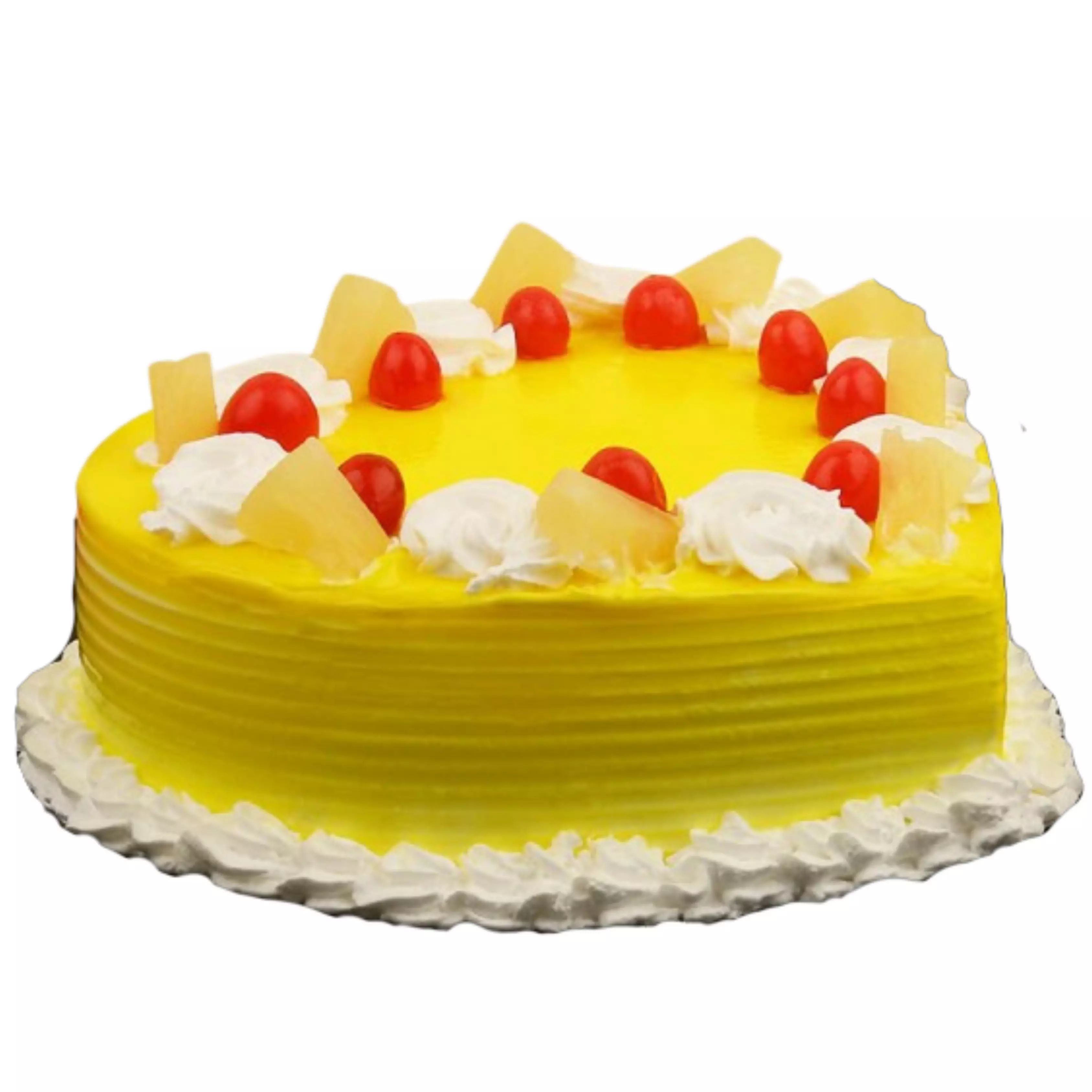 Heart Shaped Pineapple Cake