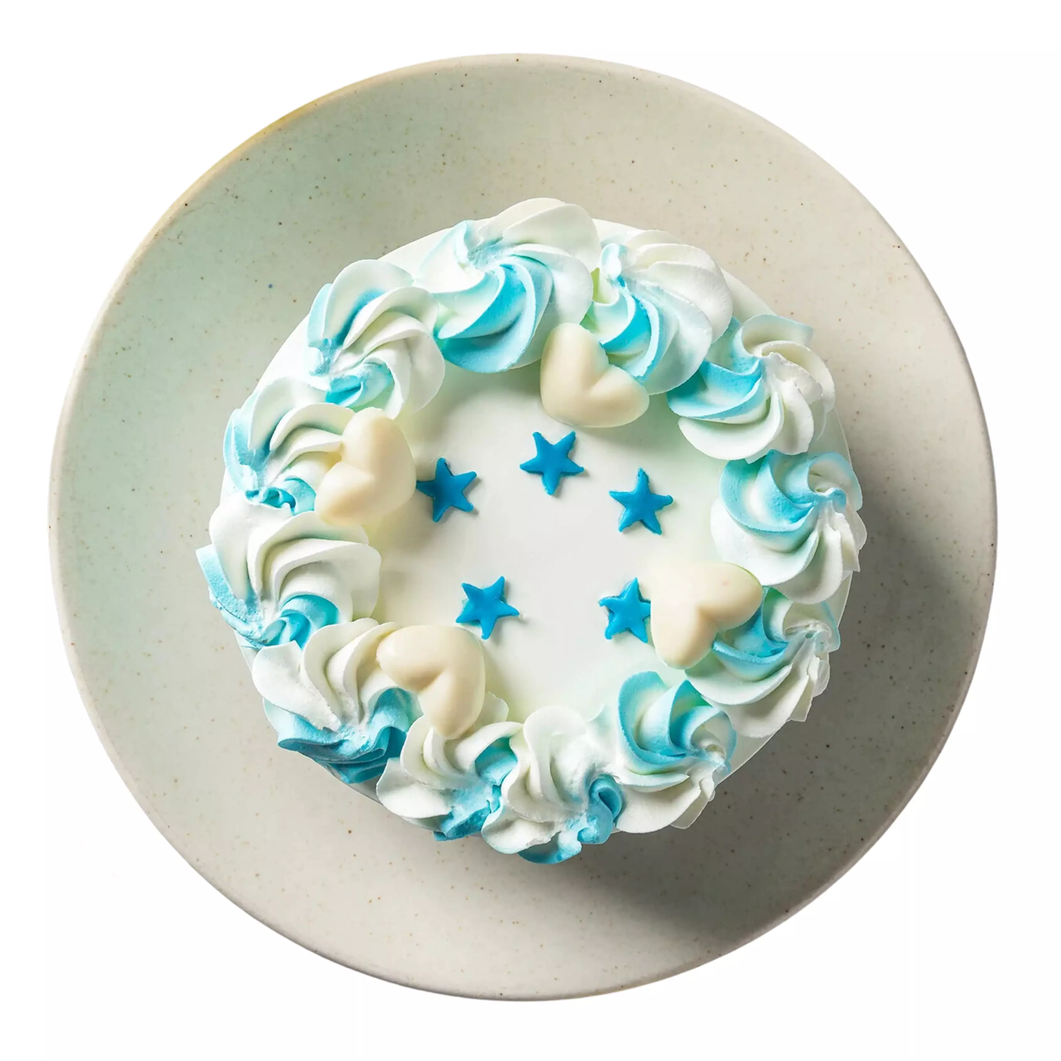 Floral Vanilla Cream Cake