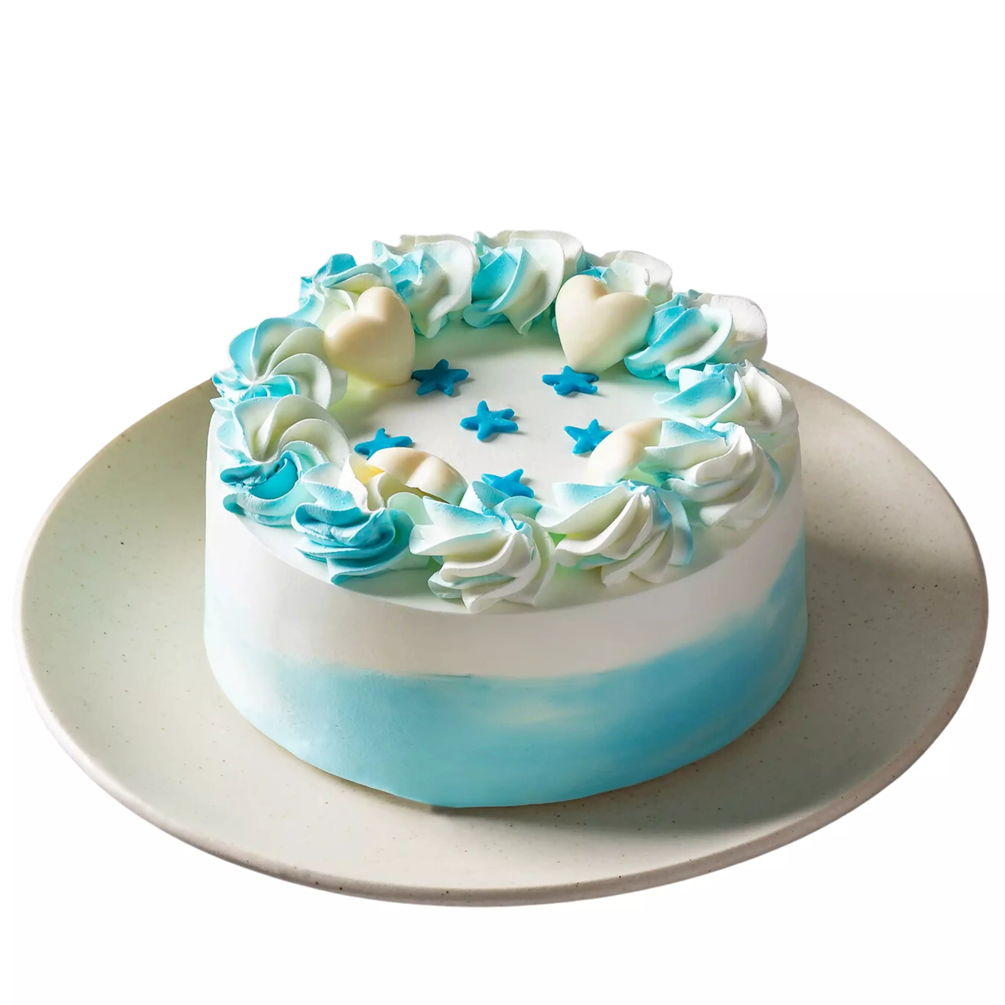 Floral Vanilla Cream Cake