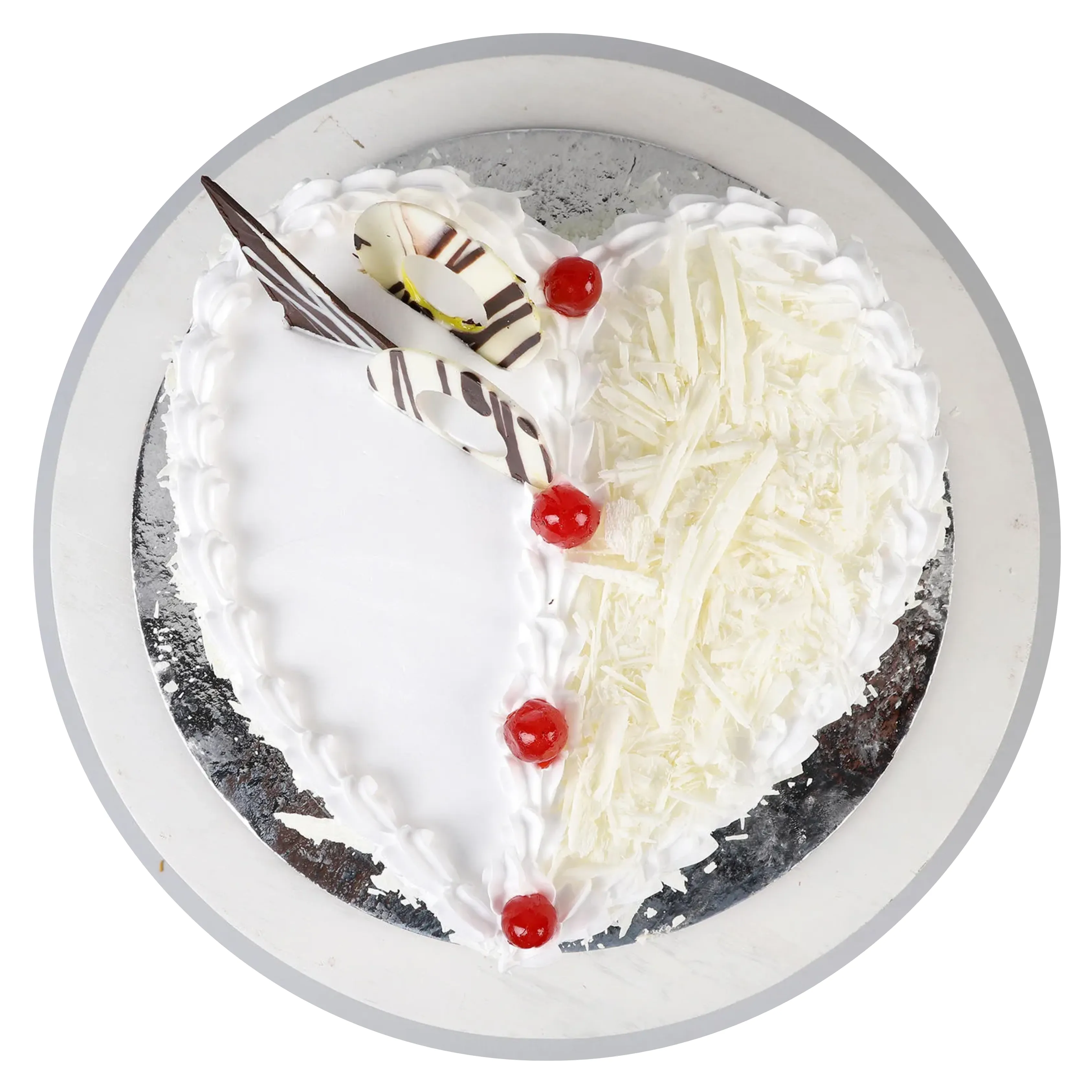 White Chocolate Forest Cake
