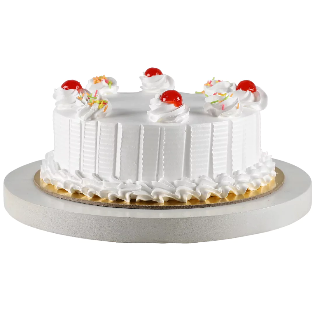 Fresh Vanilla Eggless Cake