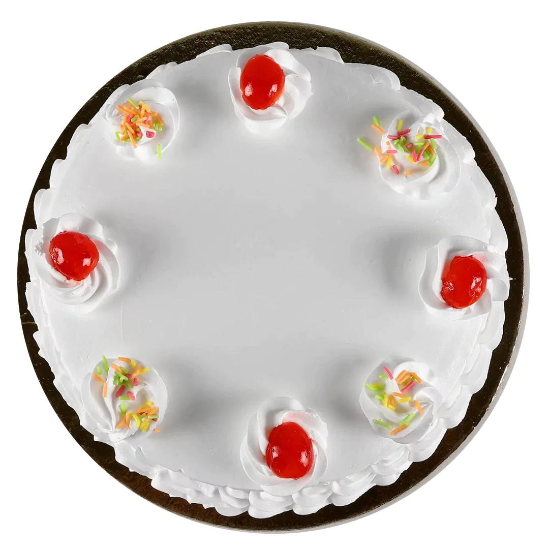 Fresh Vanilla Eggless Cake