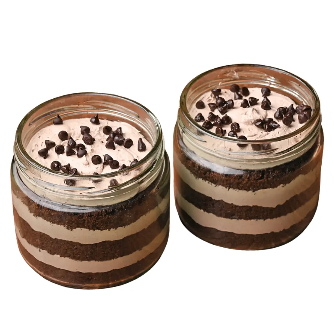 Chocolate Chip Jar Cake