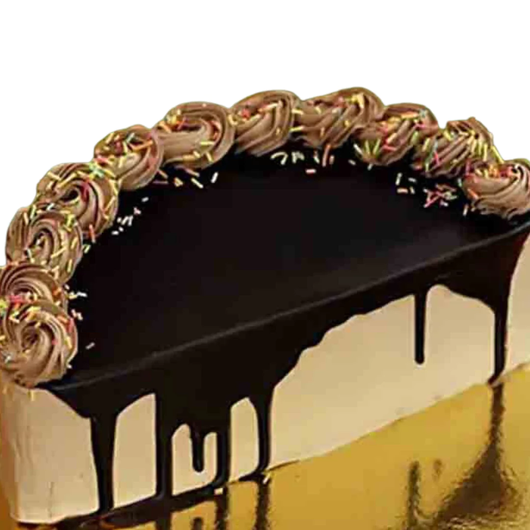 Half Chocolate Cake