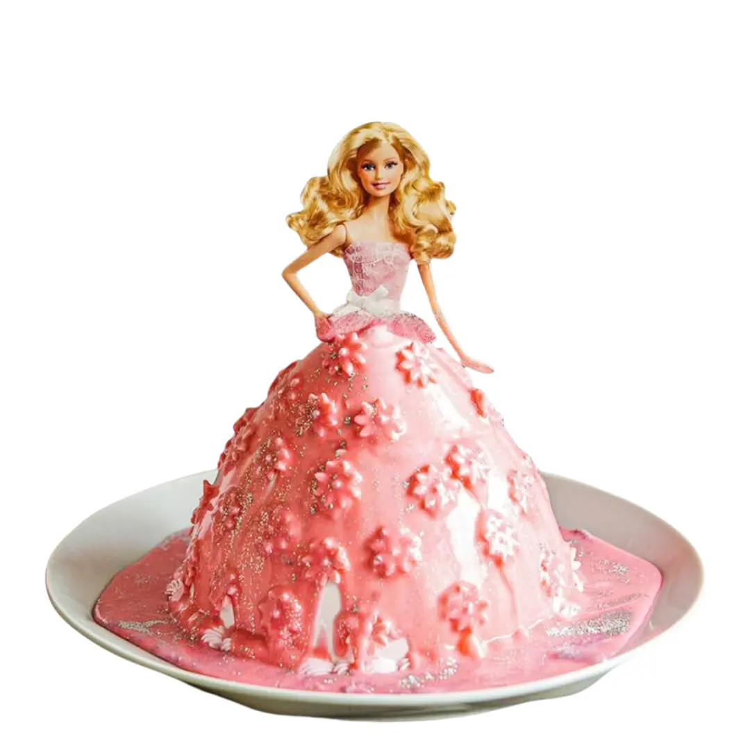 Pull Me Up Barbie Chocolate Cake