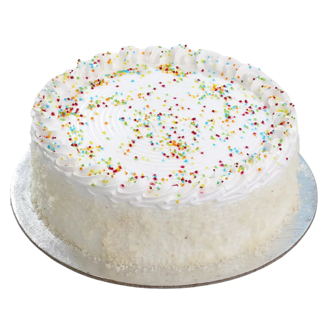 Snowy Vanilla Cake