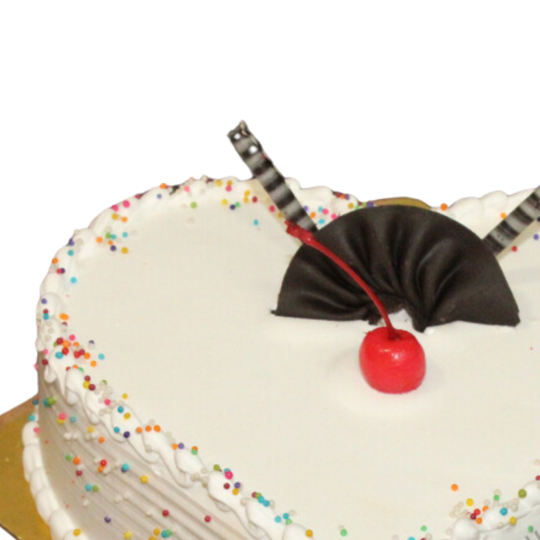 Sweetest Heart Cream Cake