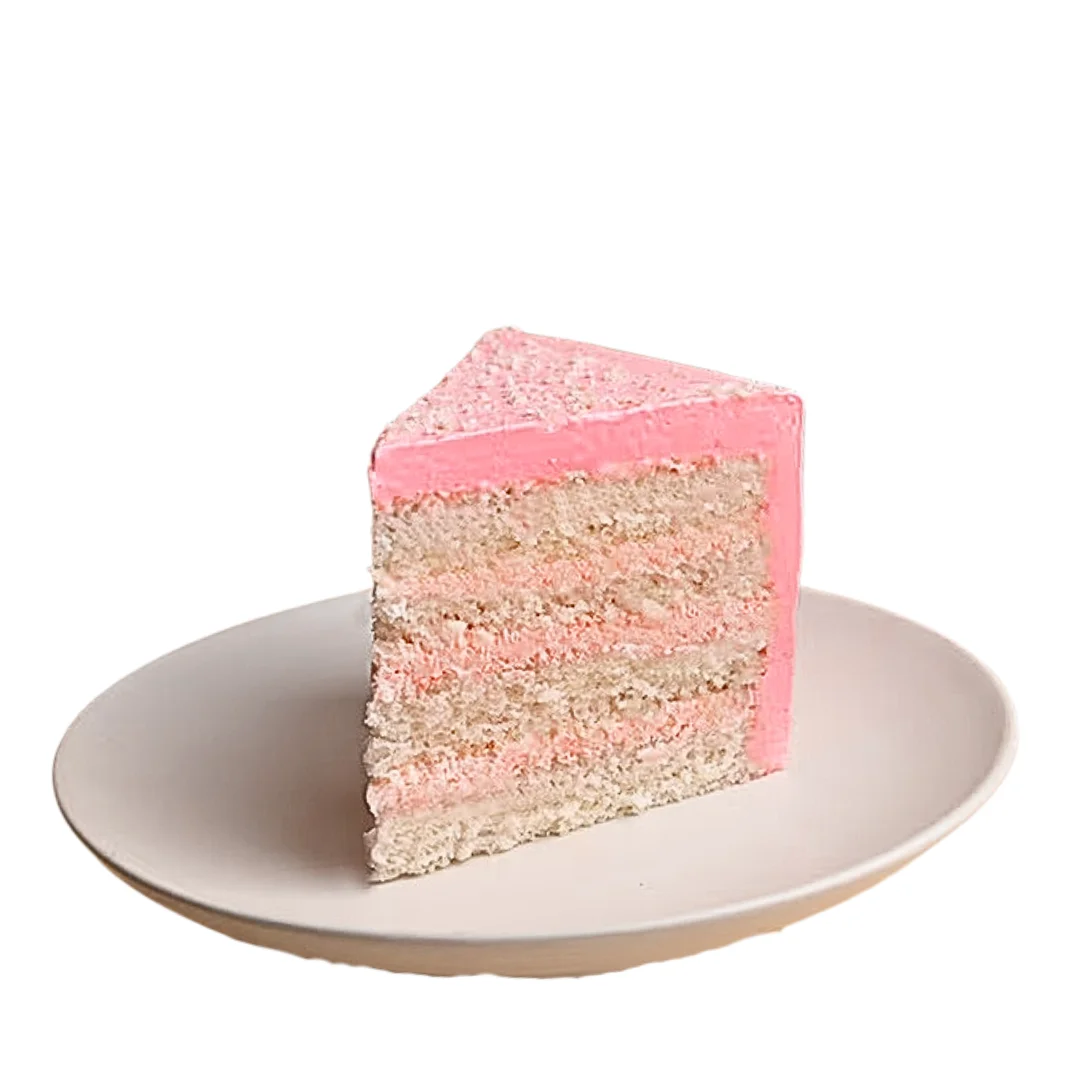 Strawberry Vanilla Heart Shape Cake