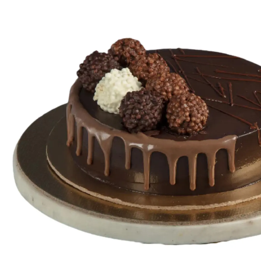 Chocolaty Truffle Birthday Cake
