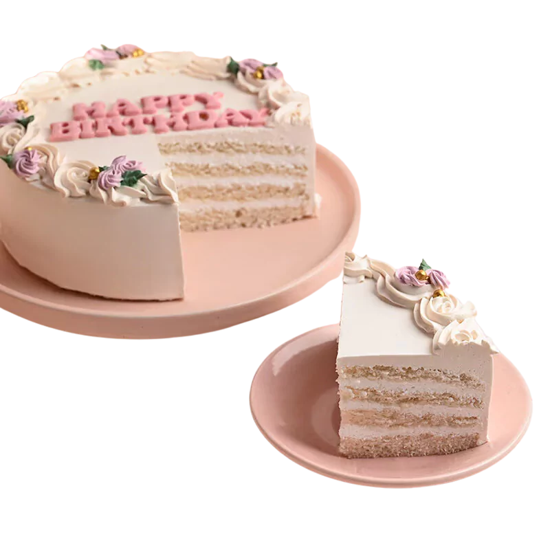 Happy Birthday Vanilla Cake