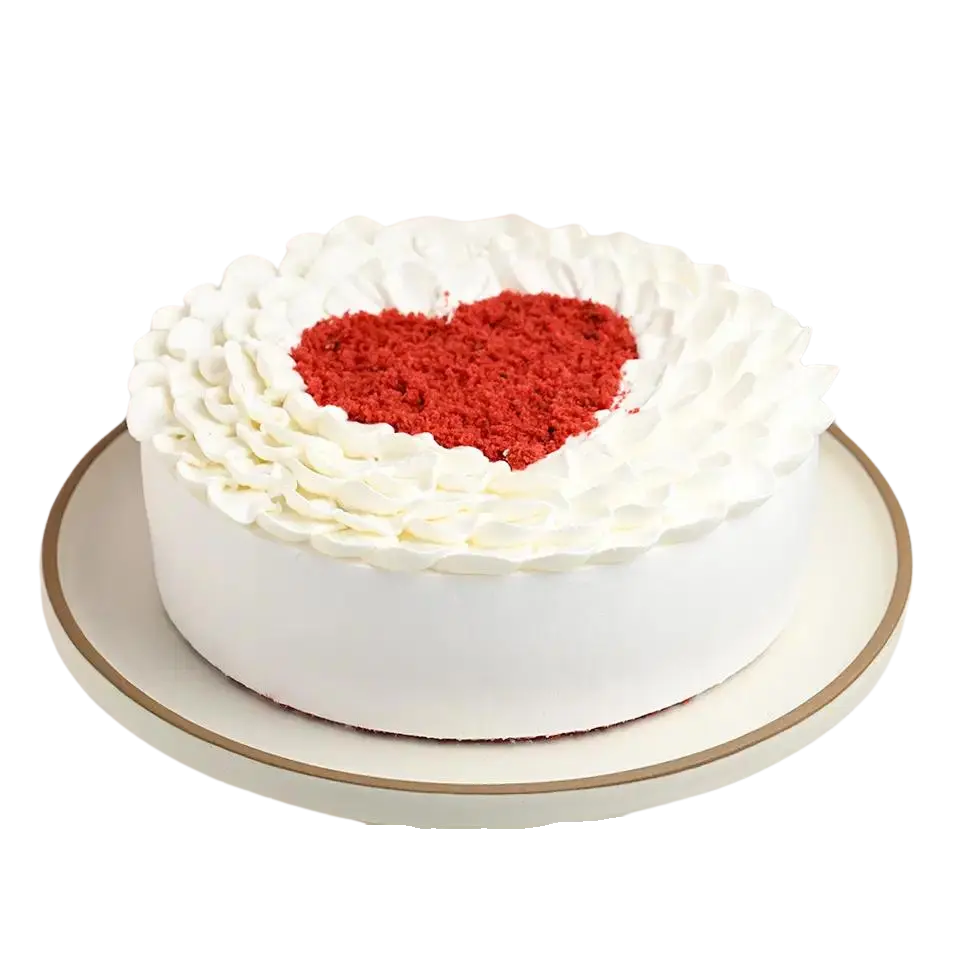 Rosy Velvety Cake