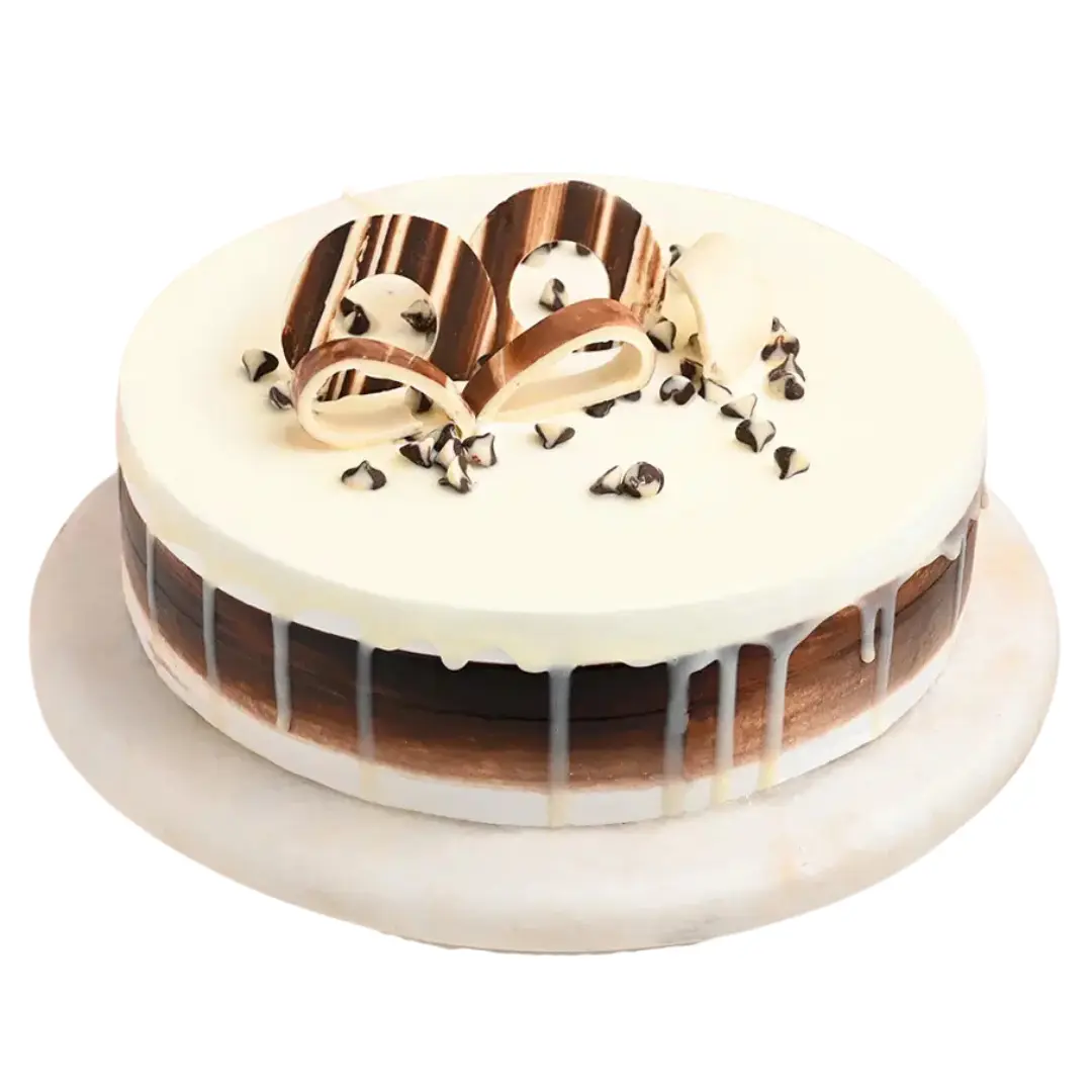 Tempting Choco Vanilla Cake
